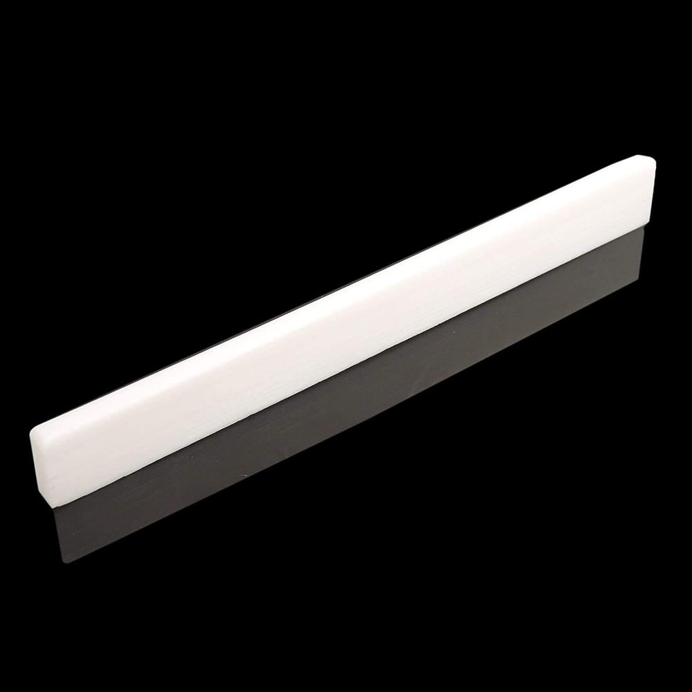 6 String Guitar Bone Bridge Saddle Nut Real Bone for Classical Guitar