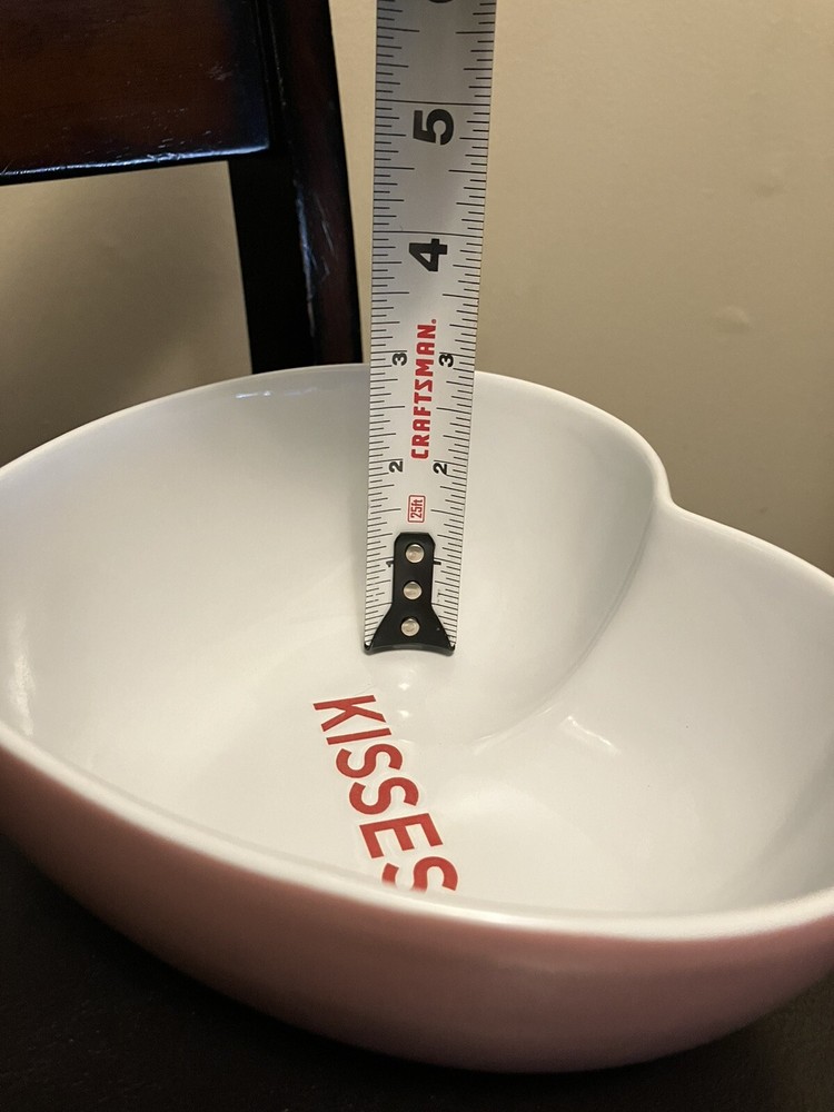 Kisses Valentines Candy Dish