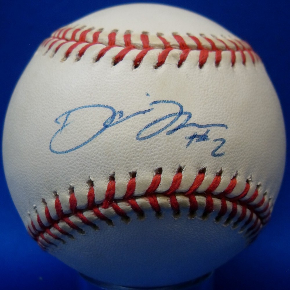 JSA Damian Jackson Autographed Signed MLB 2000 Silver Millennium Selig Baseball