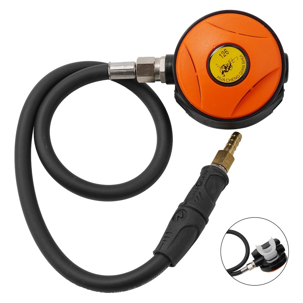 1Pcs Explorer Scuba Diving Stage Regulator Dive Octopus Hookah Hose 145PSI Tools