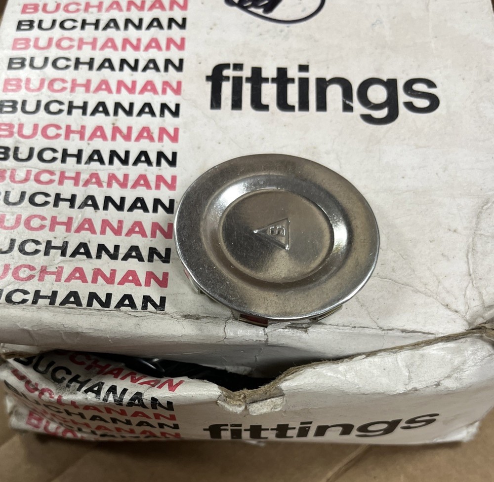 Buchanan Fittings  1-1/2" Knockout Steel NPT Connector Nos X 40