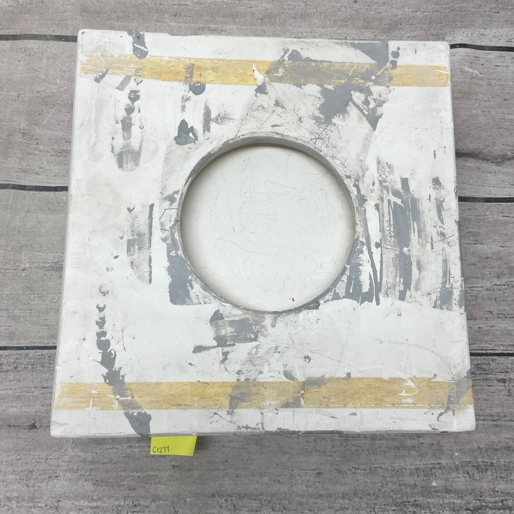 Unbranded Ceramic Casting Mold Three Kings Plate