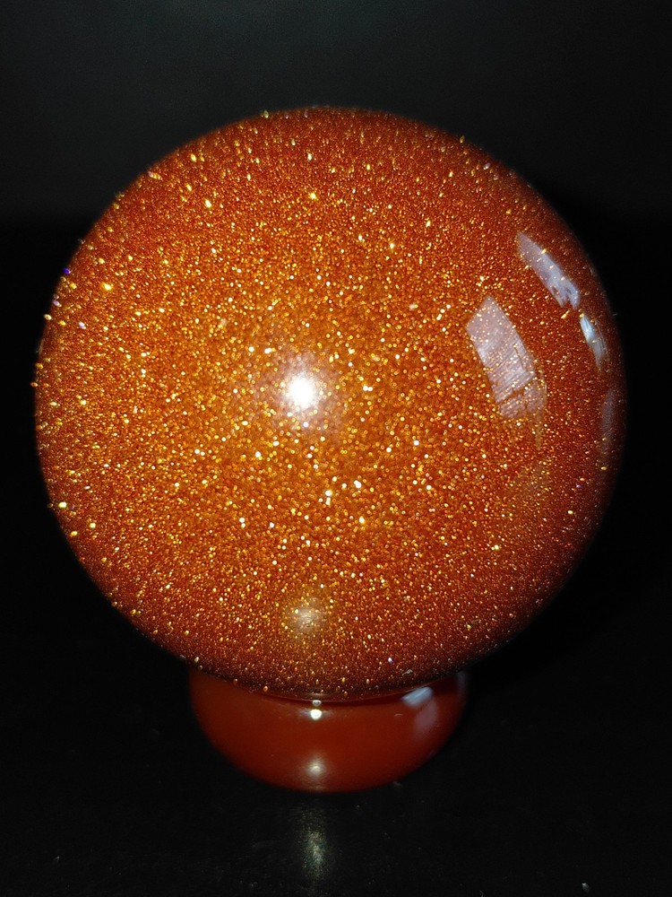 Bronze Goldstone Sphere