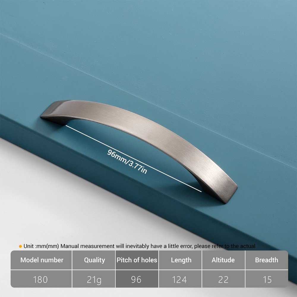 Brushed Nickel Cabinet Handles Bar Pulls Kitchen Hardware Stainless Steel Pull