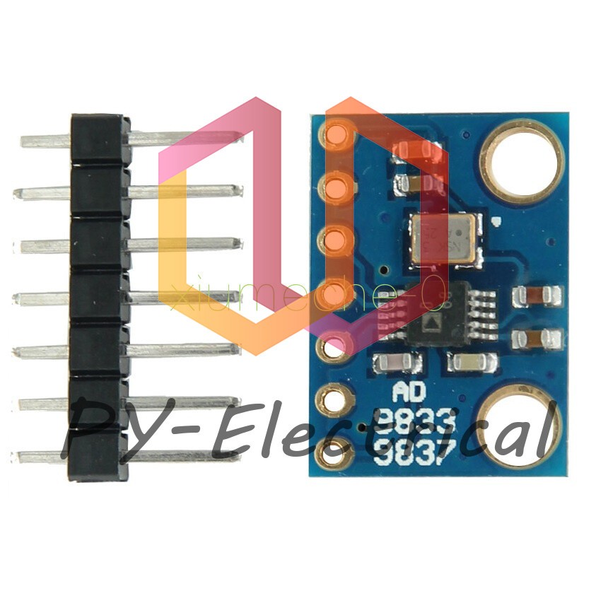 AD9833 DDS Signal Generator Module Programmable Microprocessors Sine Square Wave