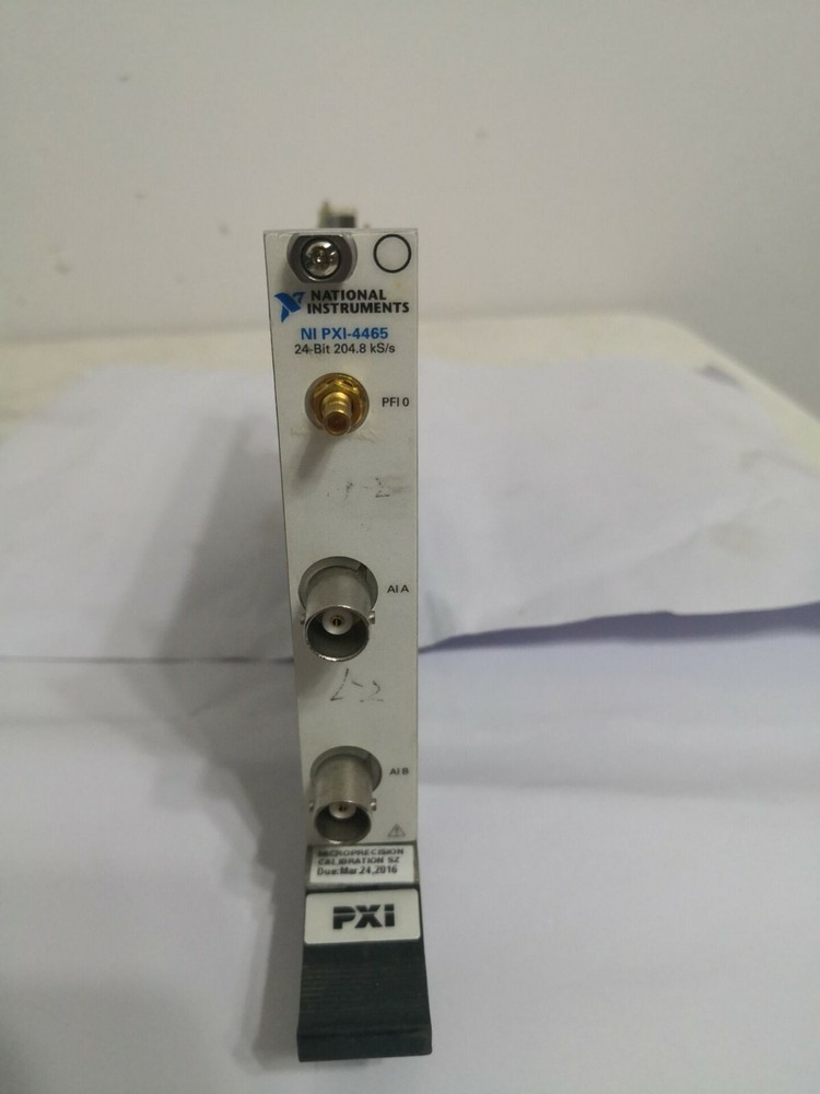 National Instruments NI PXI-4465 2-Input Dynamic Signal Analyzer USED