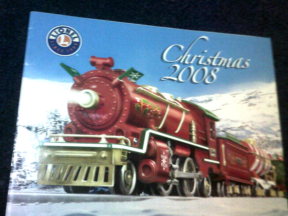 Lionel Christmas 2008  catalog