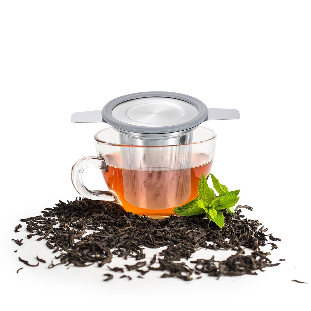 Tea Infuser Filter Stainless Steel Tea Ball with Chain Medium Size