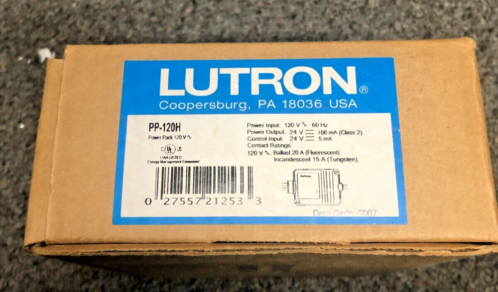 Lutron PP-120H Power Pack 120V