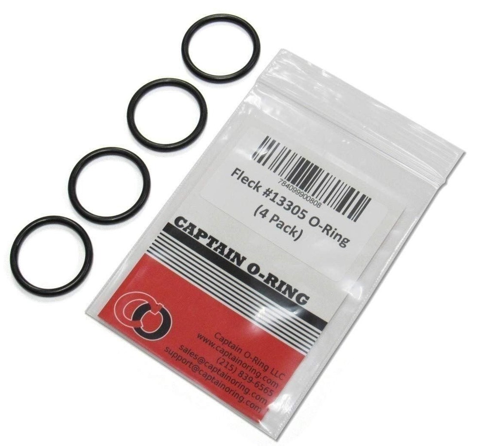 #13305 O-Rings for Fleck / Rainsoft 2510, 5600, 9000, 9100 Valves (4 Pack)