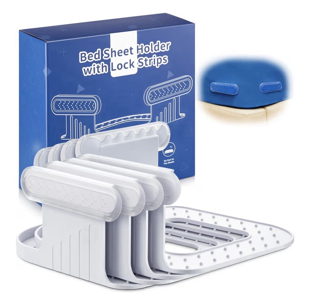 Mattress Bed Sheet Holders With Lock Strips