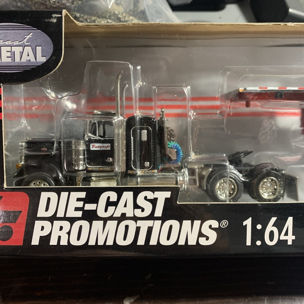 Diecast Peterbilt Transcraft Tractor+trailer