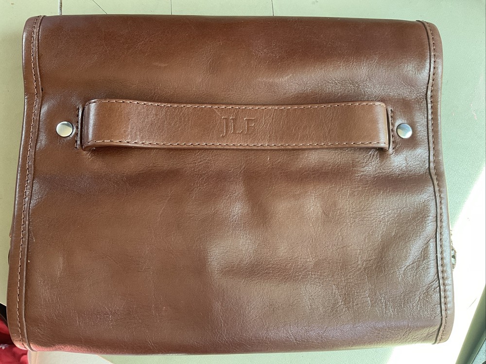 Leather Grooming Travel Bag Dope Kit Red Envelope Redenvelope