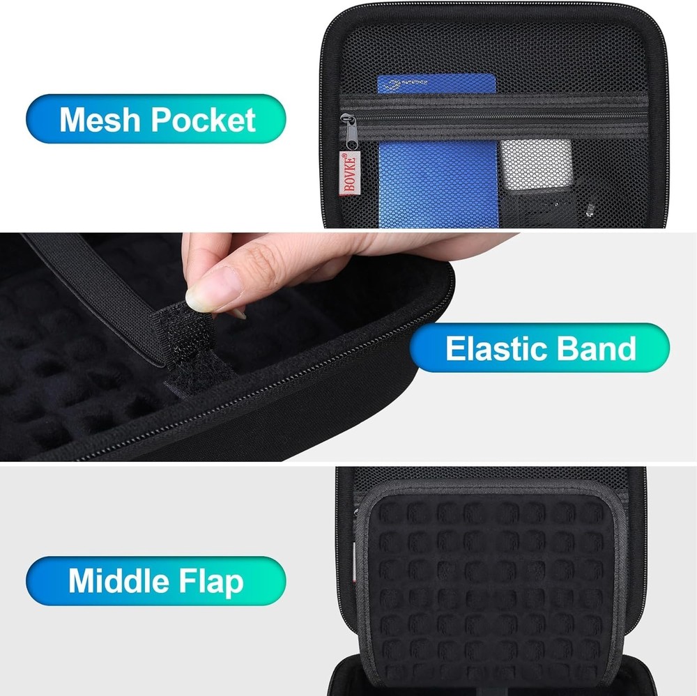 Hard Drive Case for External HDD 3.5 Inch Portable Shockproof Dustproof Storage