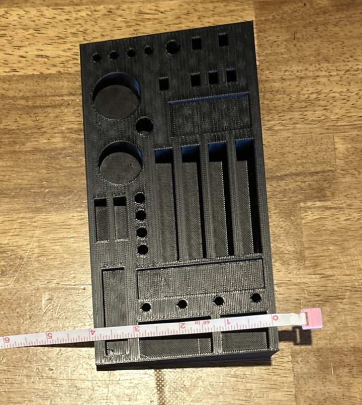 fly tying tool caddy