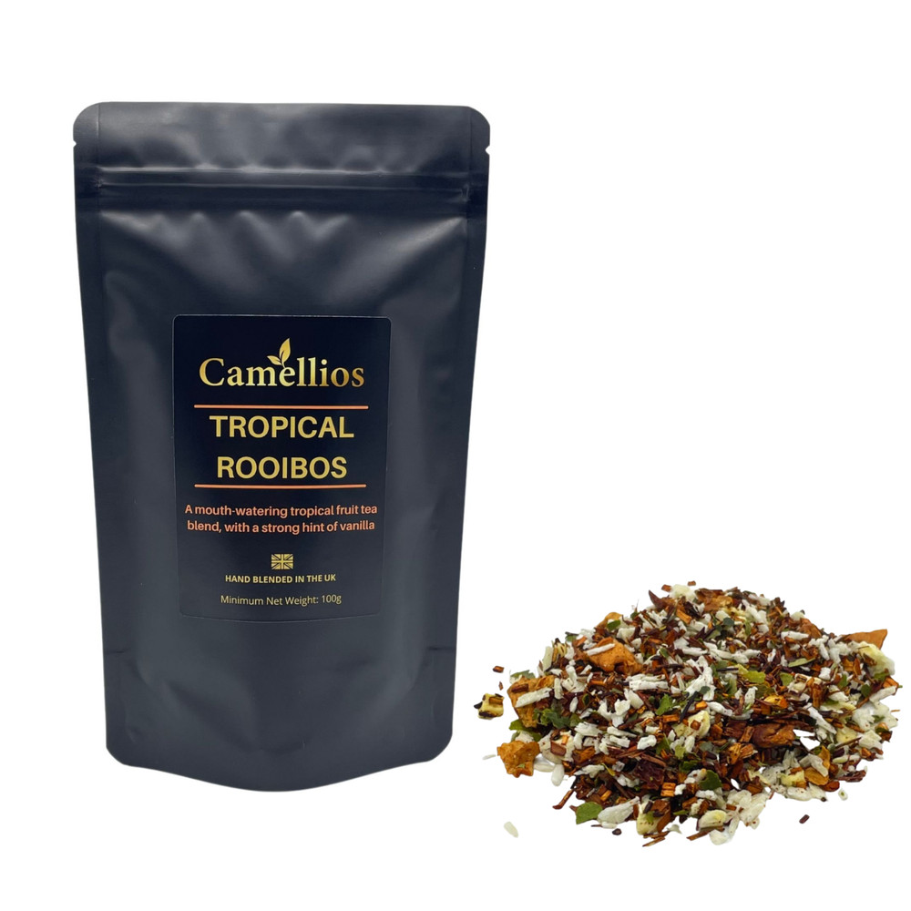 Tropical Rooibos Tea, Rooibos Loose Leaf Tea, Camellios