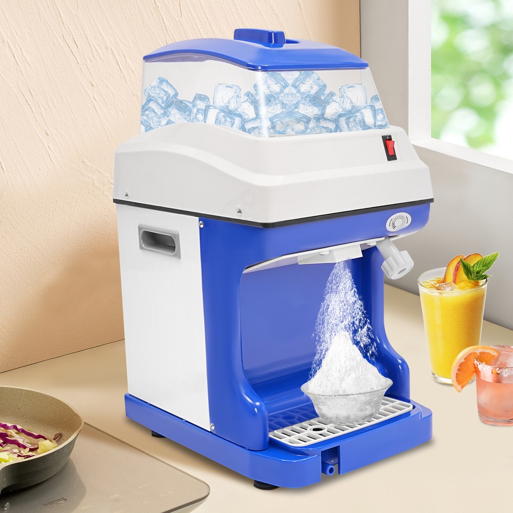 5L Electric Shaved Ice Crusher Machine Snow Cone Maker Ice Shaving Machine 250W