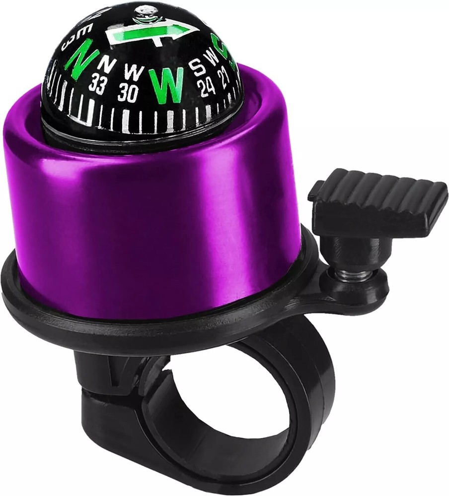 2 X Bell Bicycle Bell E-Scooter Bell Bicycle Bell Compass