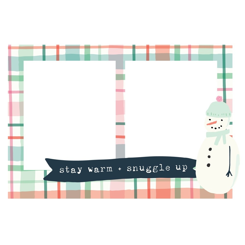 3 Pack - Winter Wonder Chipboard Frames-6/Pkg - WNW21224
