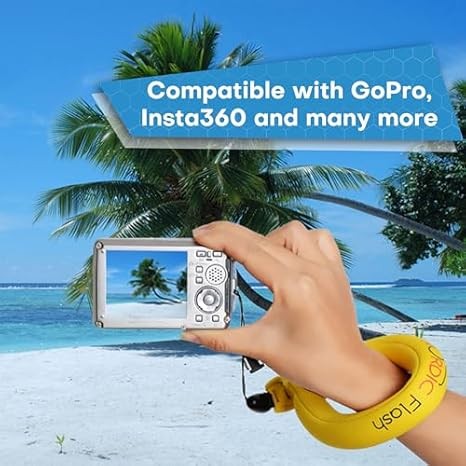 Waterproof Camera Float Strap 2-Pack for GoPro, Nikon, Canon - Save Your Camera!