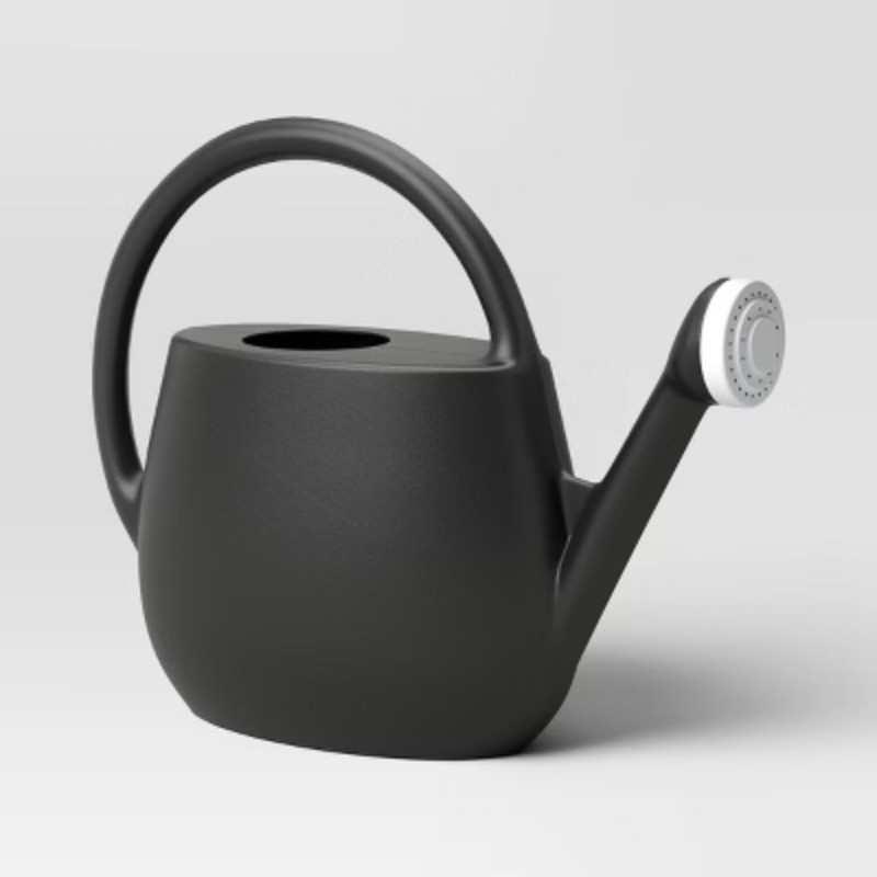 2gal Plastic Watering Can Black
