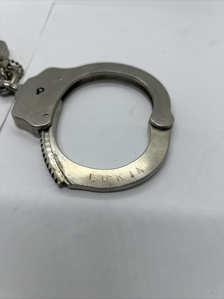 Handcuffes with Key Peerless Handcuff Co Lukin