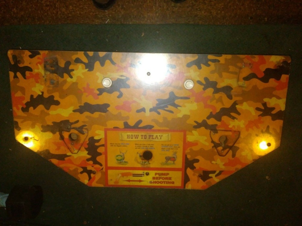 dynamo arcade showcase cabinet control panel #1015