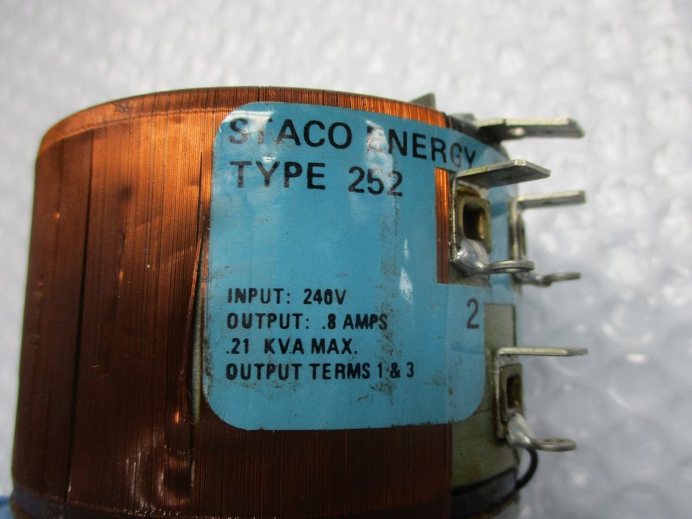 STACO ENERGY 252 TRANSFORMER NSNP