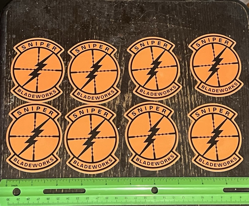Sniper Bladeworks 8 sticker set