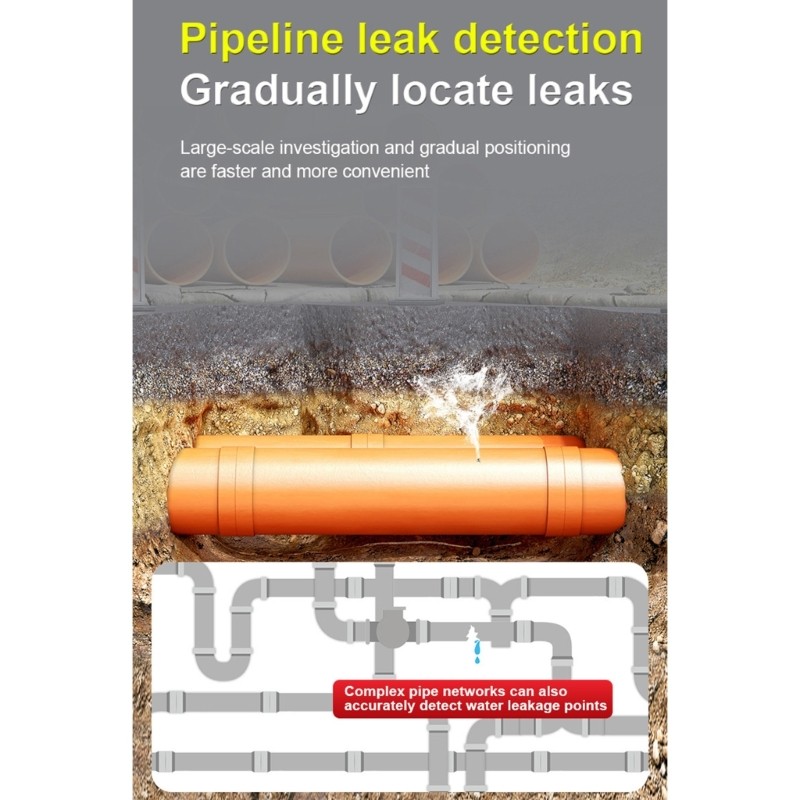 Leak Detector Tool Advance Sound Technology For Wall Pipe Leakage Identification