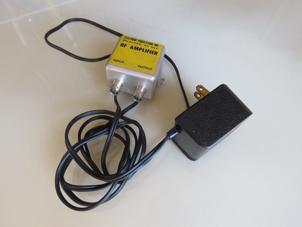 Electron Processing Inc. cable drop amplifier, CATV, Antenna, RF, TV amplifier