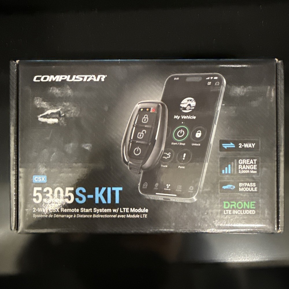 Compustar 5305S-Kit 2 Way Remote Start