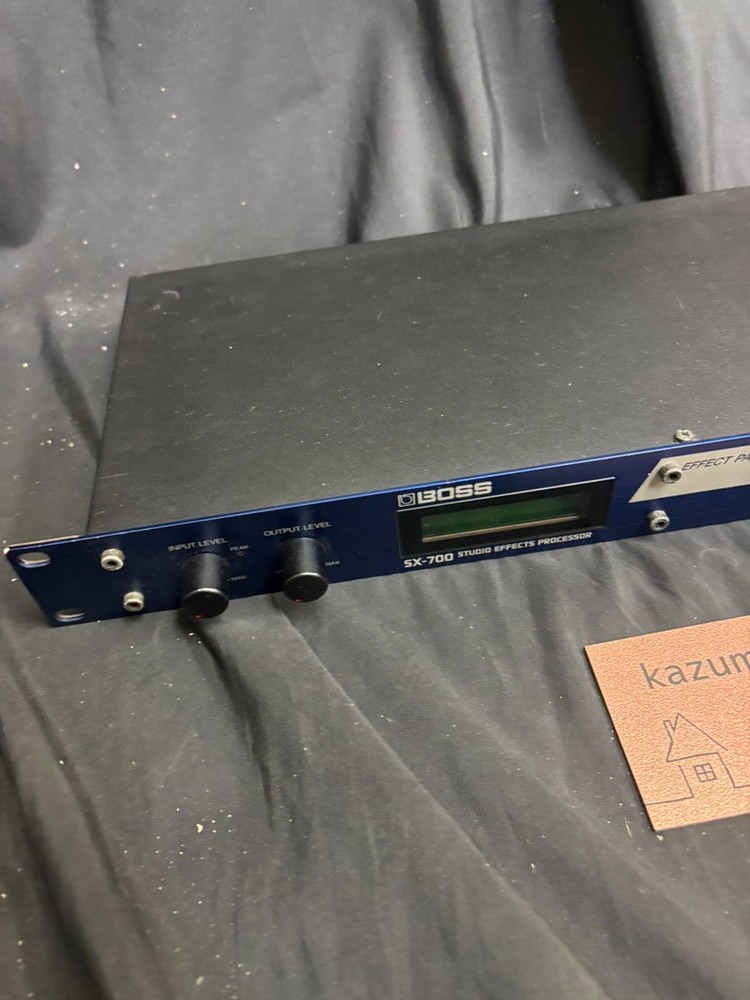 BOSS SX-700 Studio Effects Processor Reverb Delay Multi Effects Rack Unit Tested
