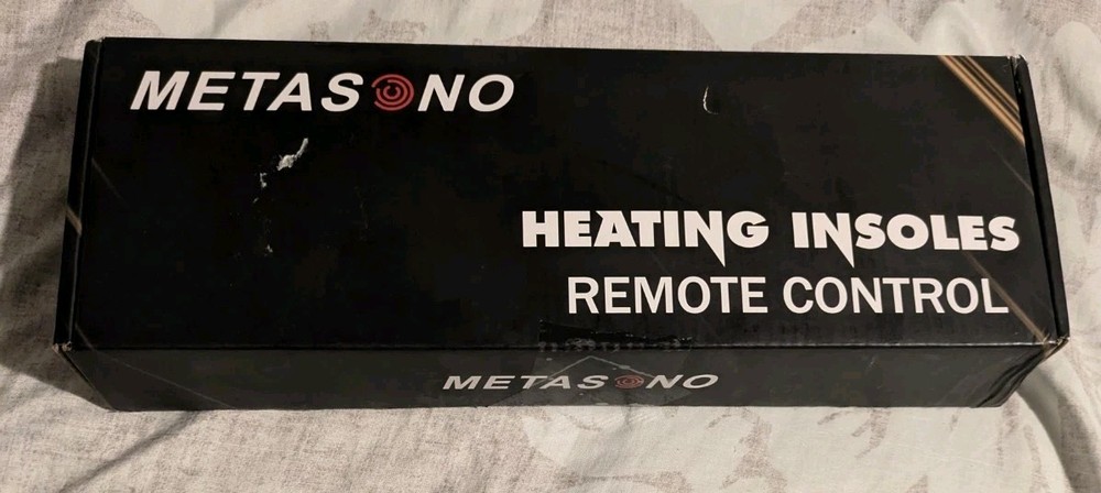 New In Box METASNO Heating Soles Remote Control