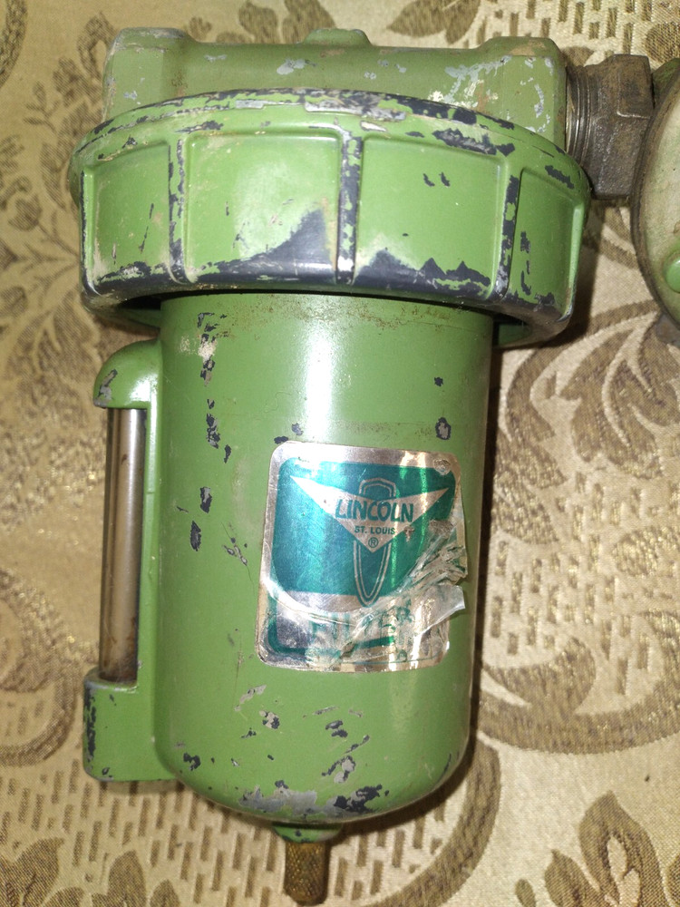 Lincoln Pneumatic Filter Regulator Lubricator Assembly 1/4" NPT