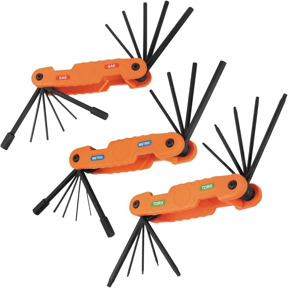 Pro 31-Piece Folding Hex Key & 64-Piece Micro-Ratchet Precision Driver Set