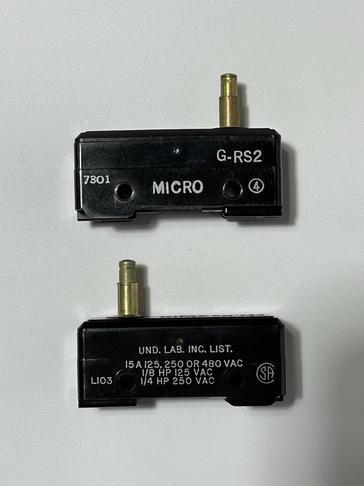 Microswitch G-RS2 switch (LOT of 2!)