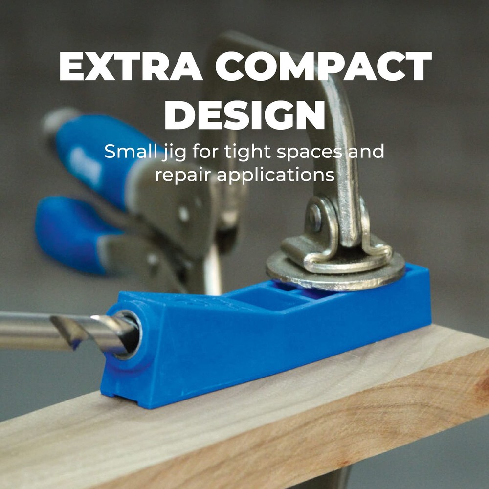 Kreg MKJKIT Mini Jig Kit - Simple, Compact Original version, Blue