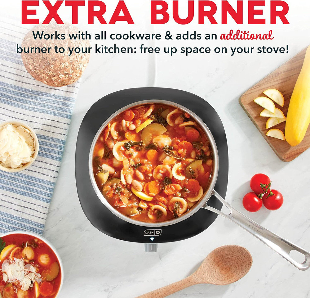 Pyroceram Glass Burner - Designed for Multi-Function Cooking - Lightweight Devic