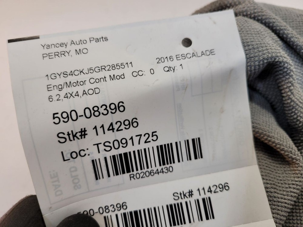 2014 - 2016 CADILLAC ATS Engine ECM Electronic Control Module 3.6L Y 8th Digit