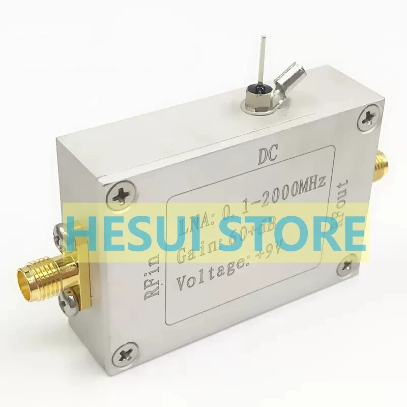Rf broadband amplifier 0.1-2000MHz 64dB