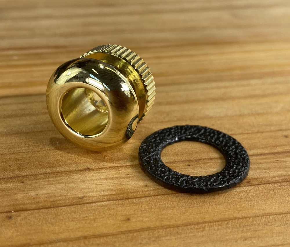 Deluxe Brass Threaded 1/2" Drum Air Vent with Gasket