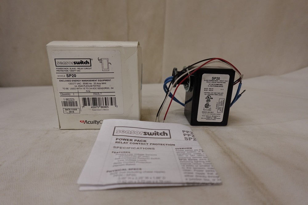 ACUITY - SENSOR SWITCH SP20 Power Pack, For Occupancy Sensor 6EZZ3