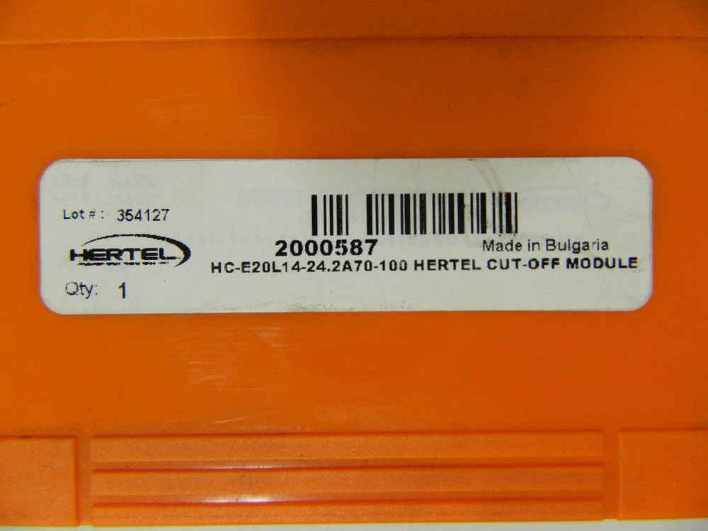 Hertel Indexable Cut-Off Module Left Hand HC-E20L14-24.2A70-100 2000587