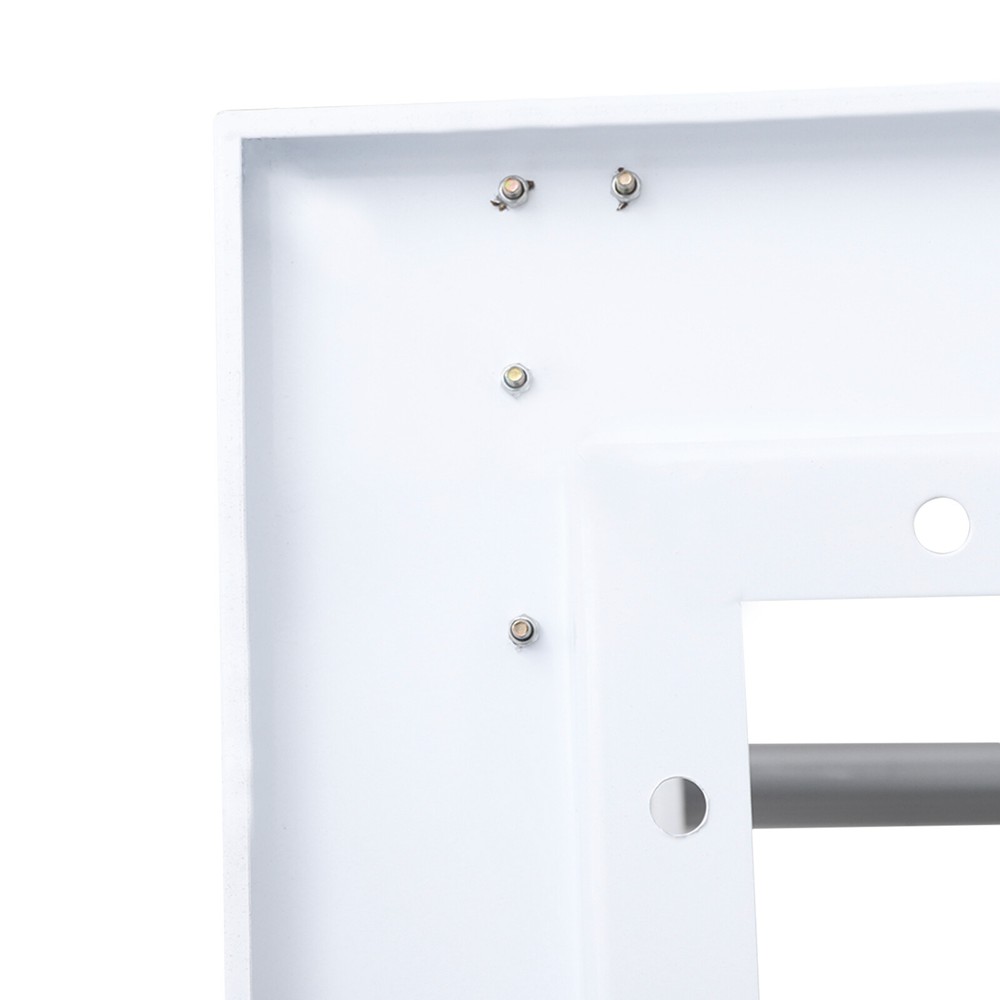 12 Step Wall Mounted Telescoping Loft Ladder Pull Down Folding Attic Stairs