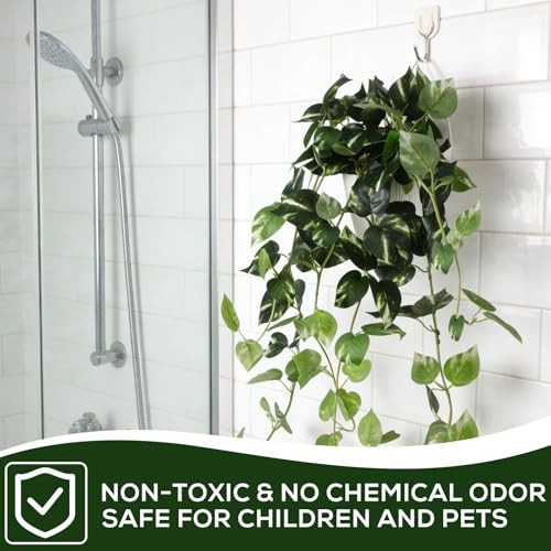 Artificial Pothos,Simulated Philodendron, Artificial Green Plants, White Green