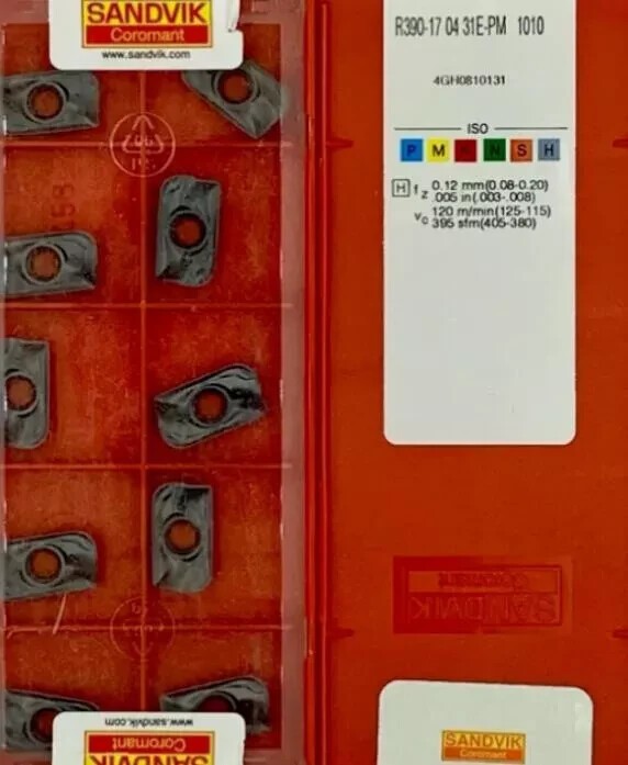 10 PCS  ORIGINAL  INSERTS  R390-170431E-PM 1010