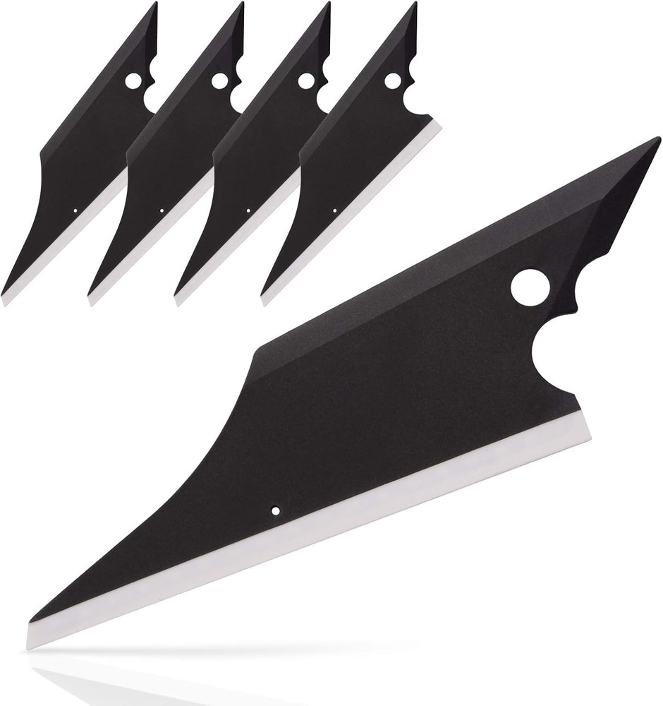 EHDIS Pro Auto Application Tool Conqueror Squeegee 5 PCS, Black, White