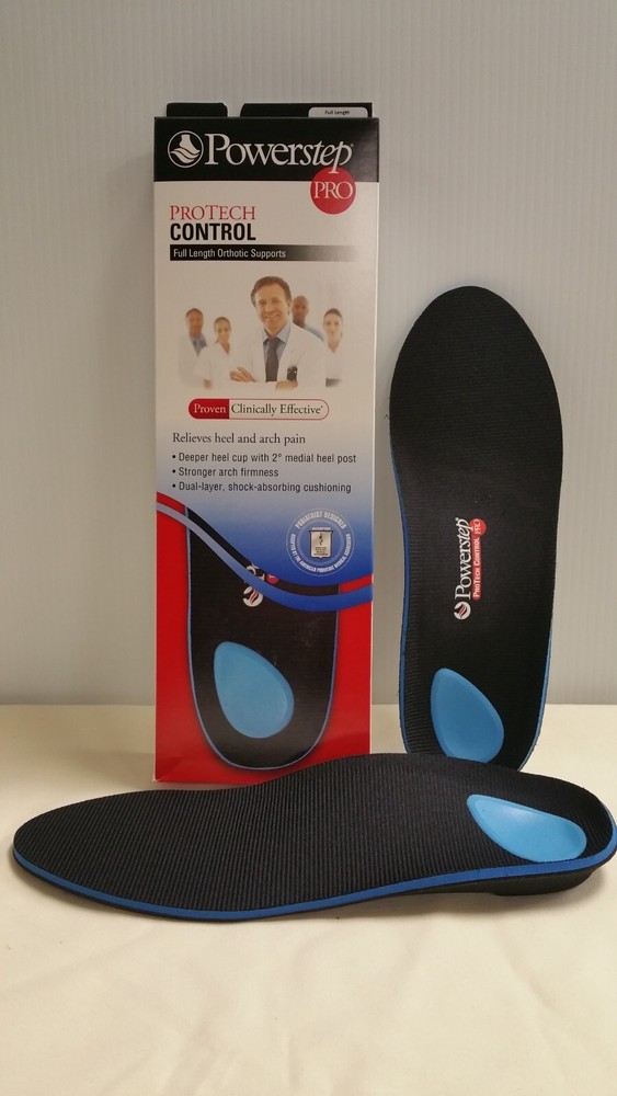 Powerstep Protech Control Full Length Orthotic Insole