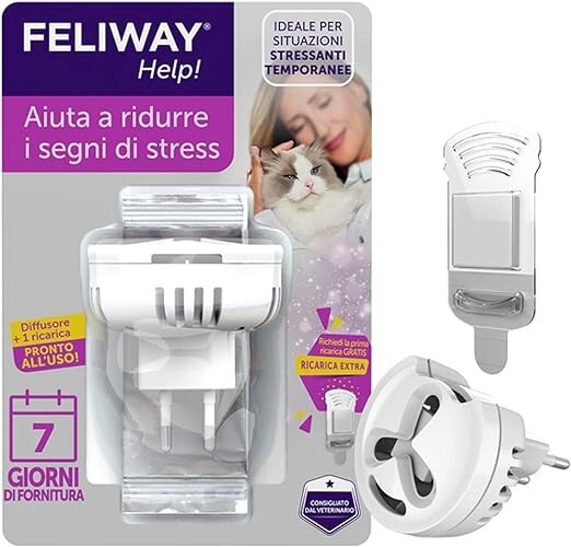 FELIWAY® Help! 7 Day Diffuser + Refill - Antistress Cat